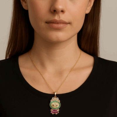Neferu labubu Green