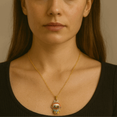Neferu labubu Light Pink