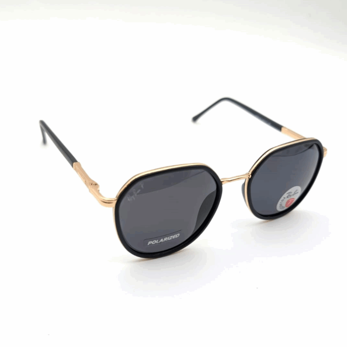 Ray-Ban Polarized Sunglasses Men Retro Style Metal Square Sun Glasses - Image 1