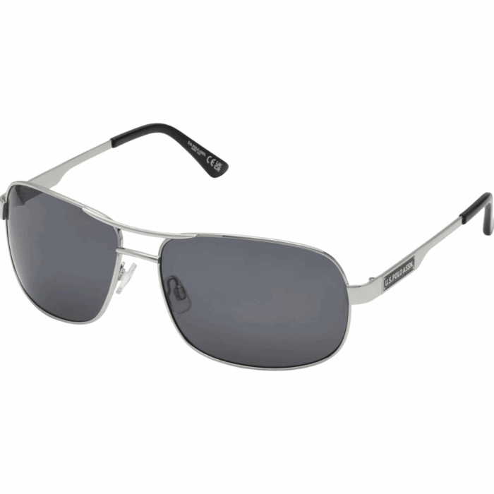U.S. Polo Men’s Polarized Aviator Sunglasses - Image 1