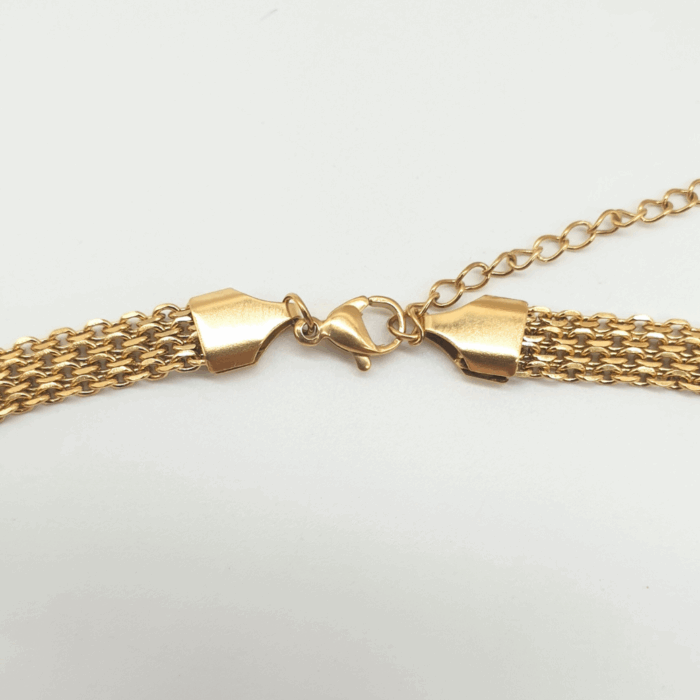 NEFERU Gold Evil Eye Choker - Image 4