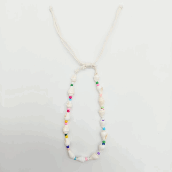 NEFERU Seashells & Turquoise Beads - Image 3
