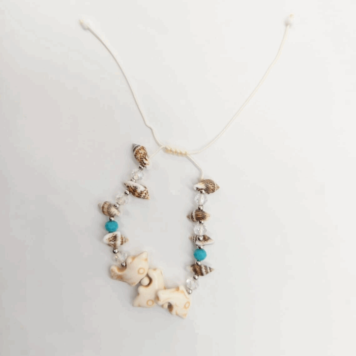 NEFERU Shell Beach Anklet - Image 2